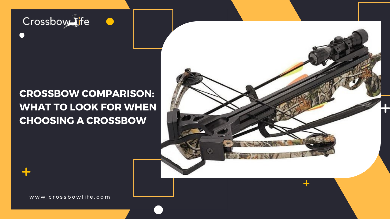 Crossbow Comparison: What to Look for When Choosing a Crossbow